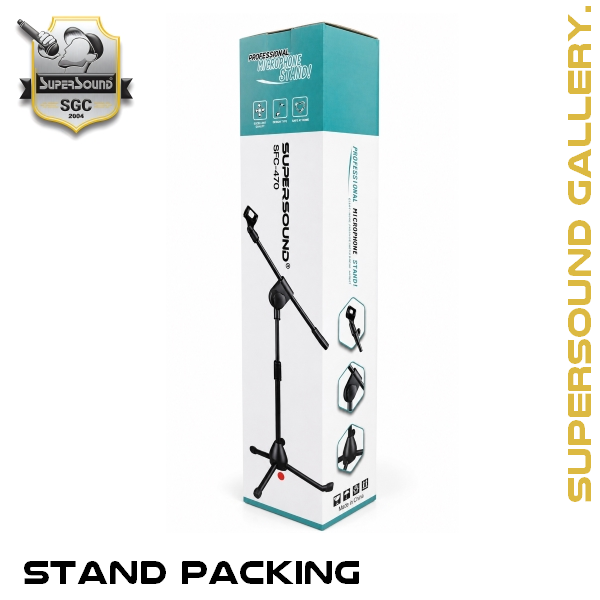 پایه میکروفون SFC-470 مینی با کیفیت - تصویر 3